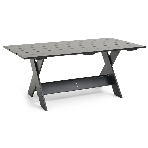 HAY Table à manger Crate Dining Table 180x89,5 cm pin laqué Black