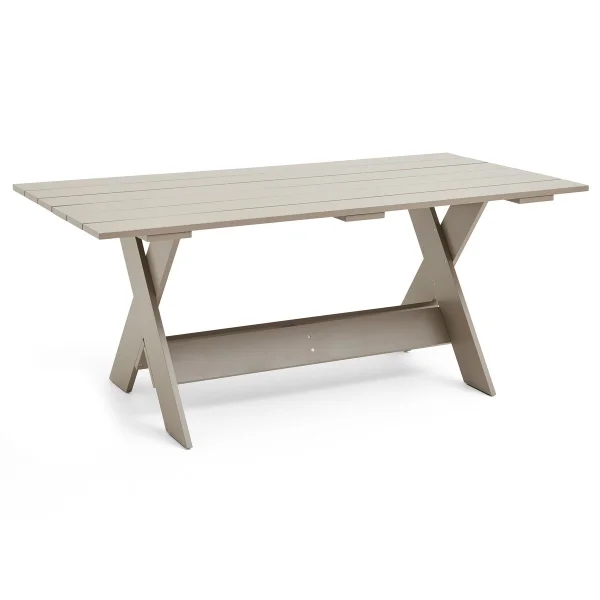 HAY Table à manger Crate Dining Table 180x89,5 cm pin laqué London fog