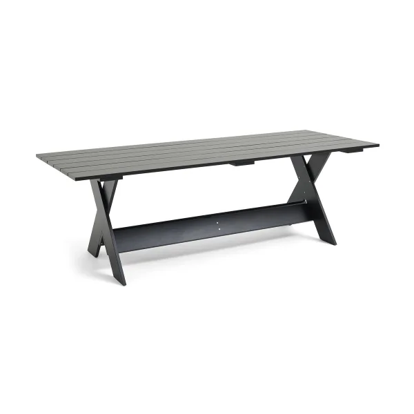 HAY Table à manger Crate Dining Table 230x89,5 cm pin laqué Black