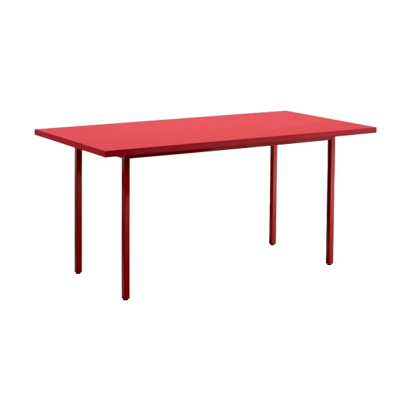 HAY Table à manger Two-Colour 90x240 cm Maroon red-red