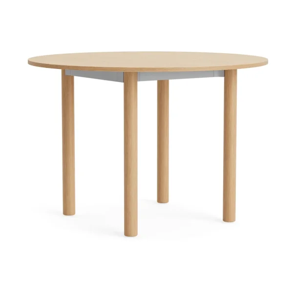 HAY Table Annex Round Aluminium oxydé Laiton laqué, Ø110 cm
