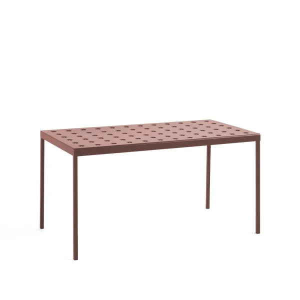 HAY Table Balcony iron red, 144 cm