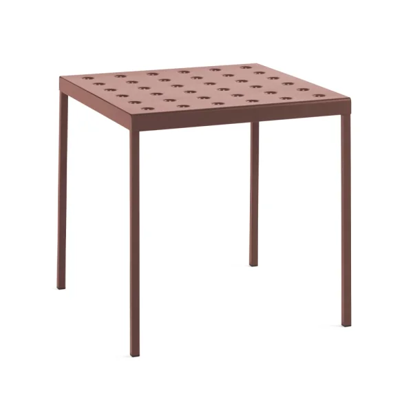 HAY Table Balcony iron red, 75 cm