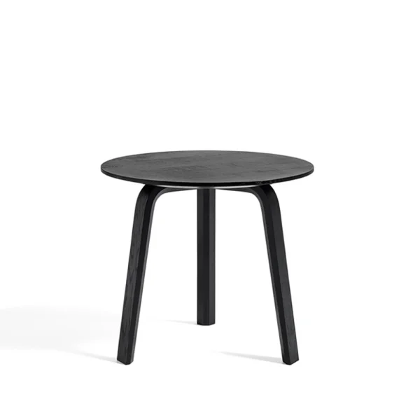 HAY Table basse Bella Black oak, Ø45x39 cm