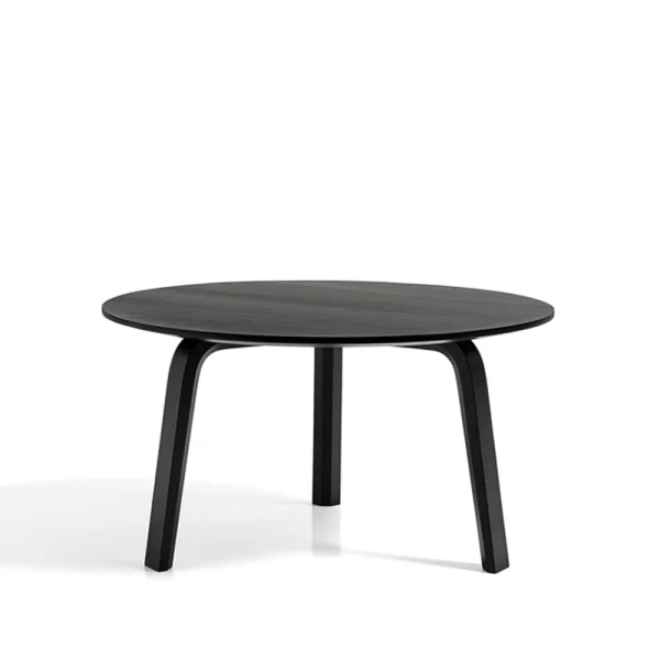 HAY Table basse Bella Black oak, Ø60x32 cm