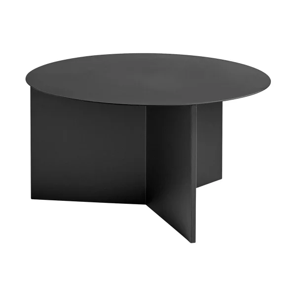 HAY Table basse Slit Ø65 cm Black