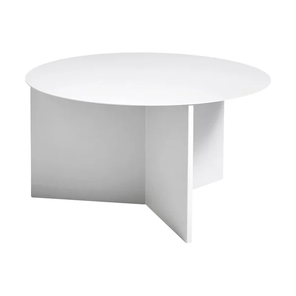 HAY Table basse Slit Ø65 cm White