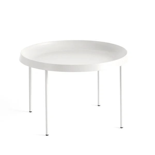 HAY Table basse Tulou Offwhite, Ø55 cm