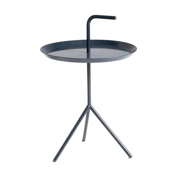 HAY Table d'appoint DLM Ø38 cm Deep blue high gloss