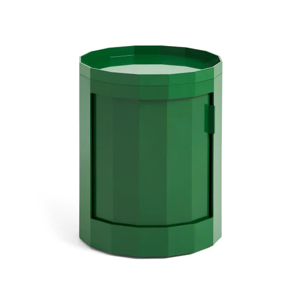 HAY Table d'appoint Facet Cabinet low 49 cm Spinach green