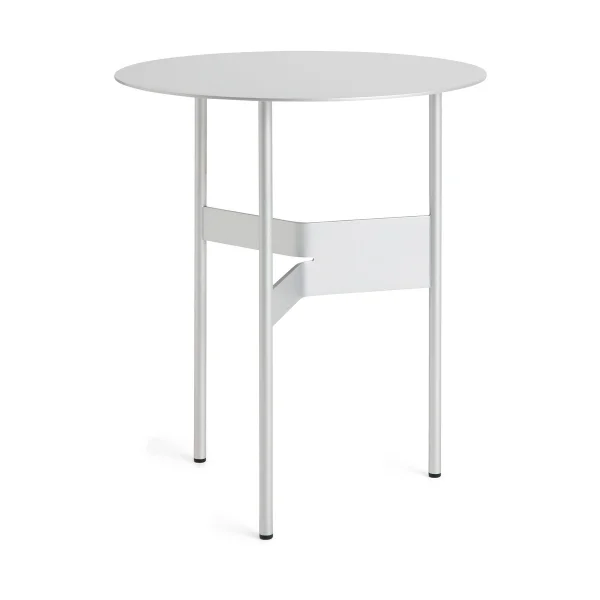 HAY Table d'appoint Shim coffee table Ø45 cm Silver grey