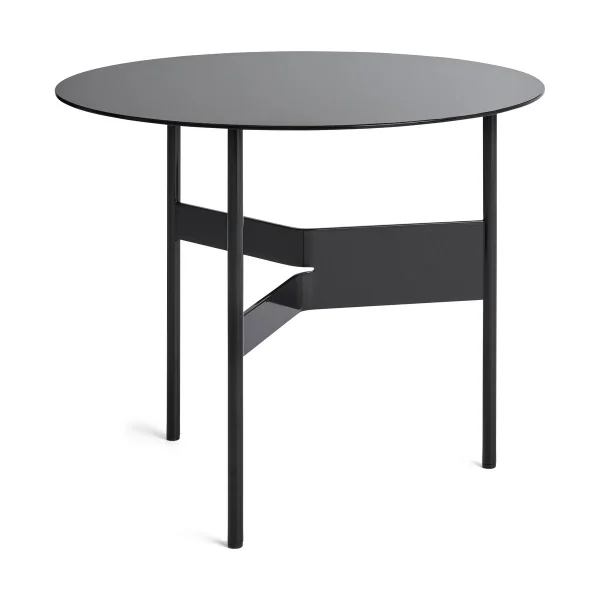 HAY Table d'appoint Shim coffee table Ø54 cm Black