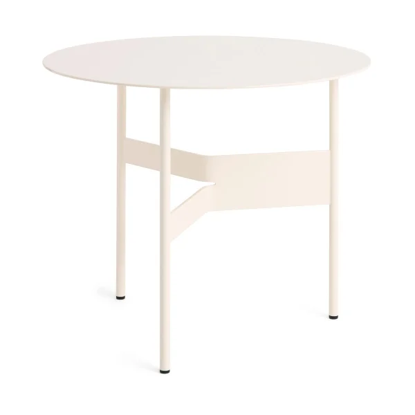 HAY Table d'appoint Shim coffee table Ø54 cm Eggshell