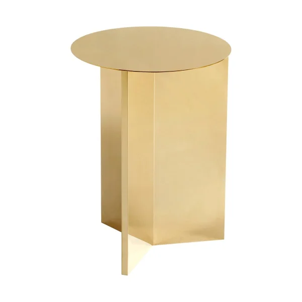 HAY Table d'appoint Slit high Ø35 cm Brass