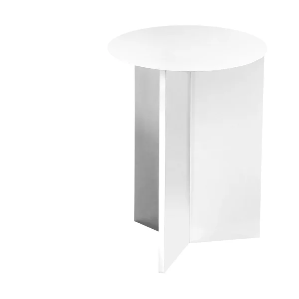 HAY Table d'appoint Slit high Ø35 cm White