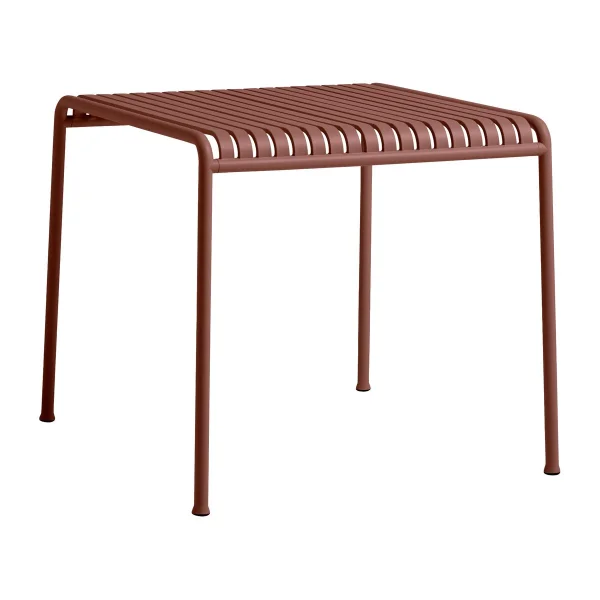HAY Table Palissade 82,5x90 cm Iron red