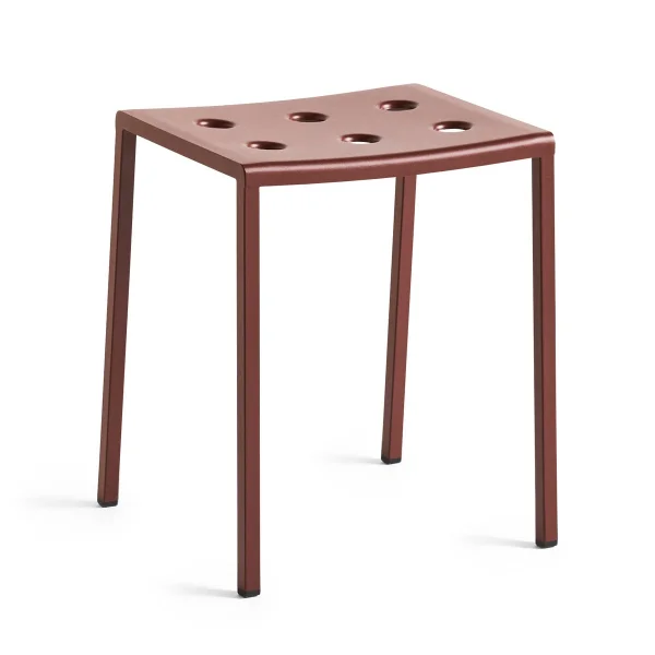 HAY Tabouret Balcony 46 cm Iron red