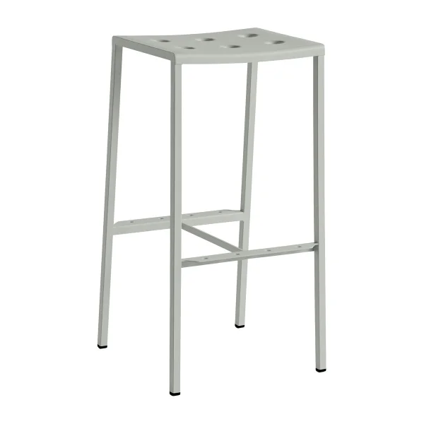 HAY Tabouret de bar Balcony haut 75 cm Desert green