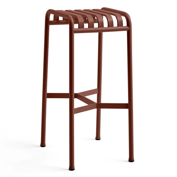 HAY Tabouret de bar Palissade Iron red