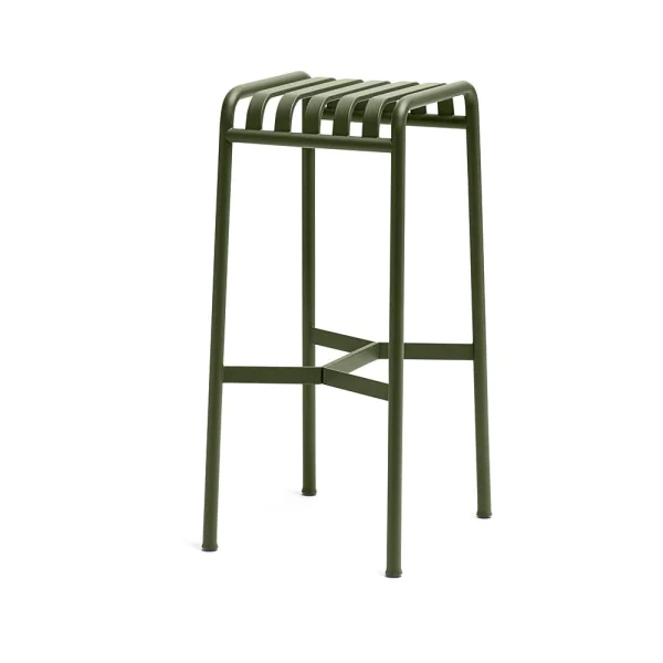 HAY Tabouret de bar Palissade olive