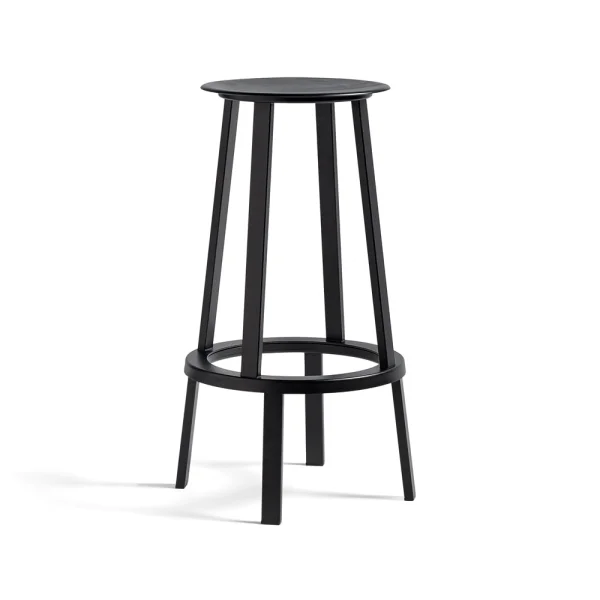 HAY Tabouret de bar Revolver Black, high