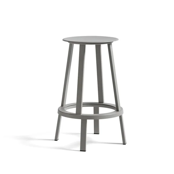 HAY Tabouret de bar Revolver Sky grey, low