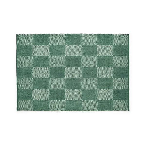 HAY Tapis Check S Green 140x200 cm