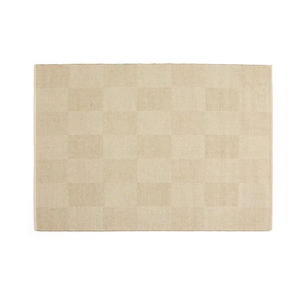 HAY Tapis Check Sand, 140x200 cm