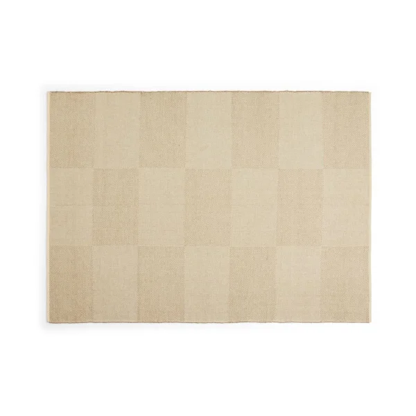 HAY Tapis Check Sand, 170x240 cm
