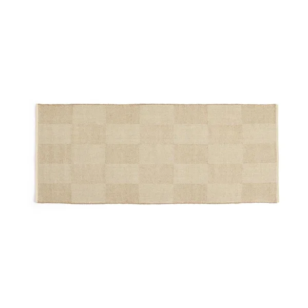 HAY Tapis Check Sand, 80x200 cm