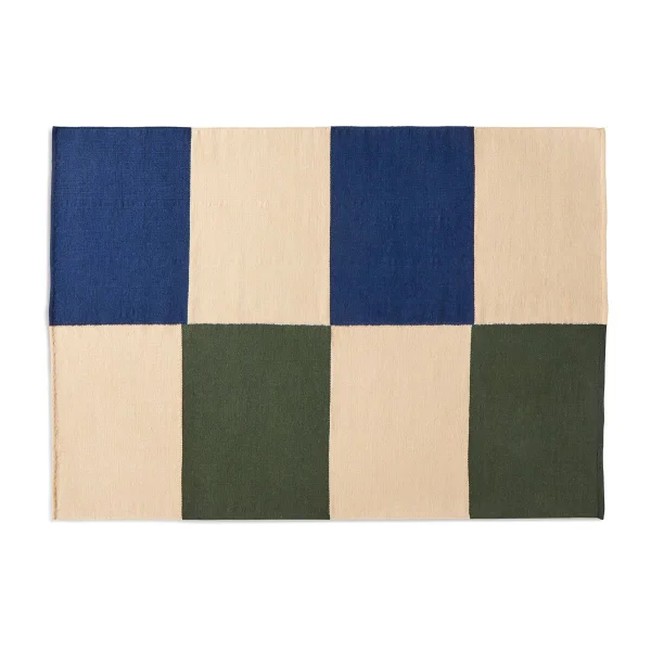 HAY Tapis Ethan Cook Flat Works 170x240 cm Peach green check