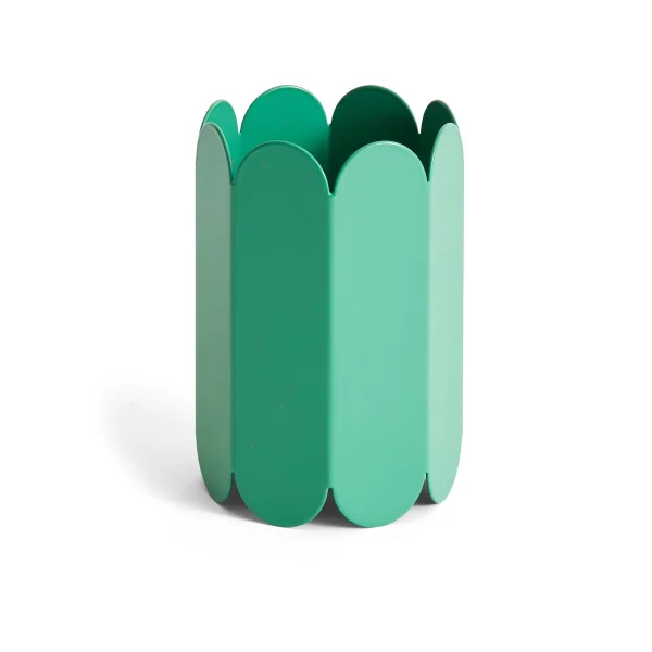 HAY Vase Arcs small 18 cm Green