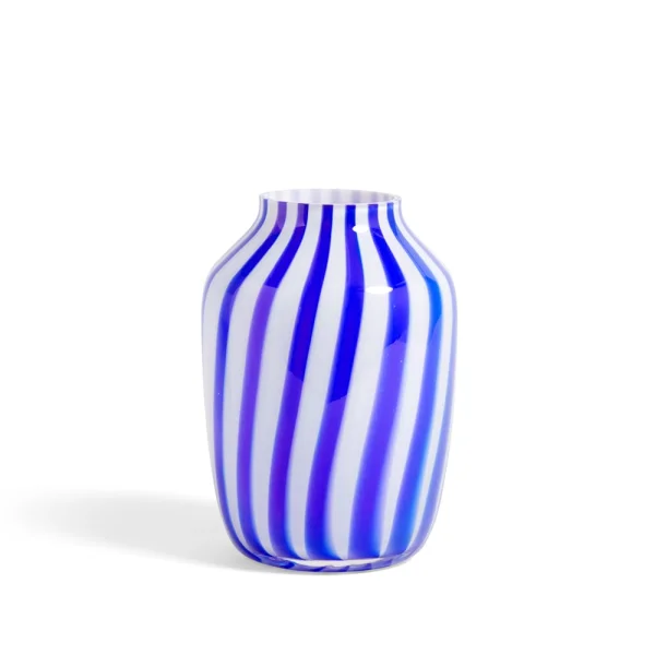 HAY Vase Juice blue, verre, high