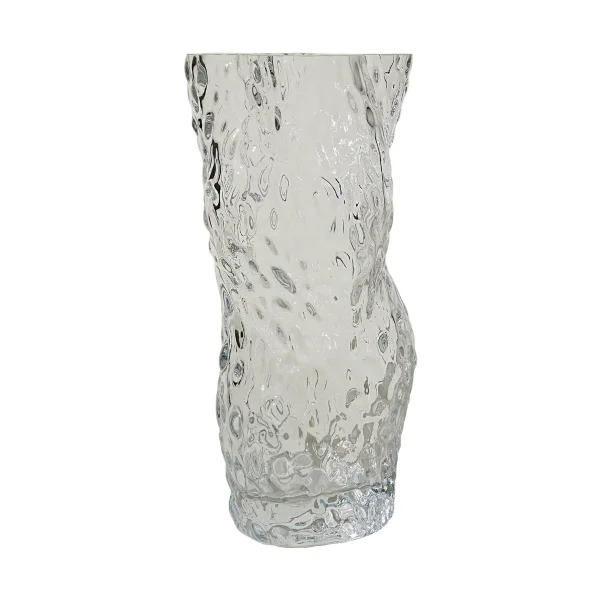 Hein Studio Vase Ostrea Rock verre 30 cm Transparent