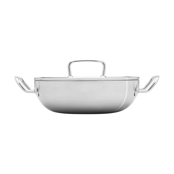 Heirol Poêle à frire 3,4 litres Heirol Steely Classic Triply Acier inoxydable
