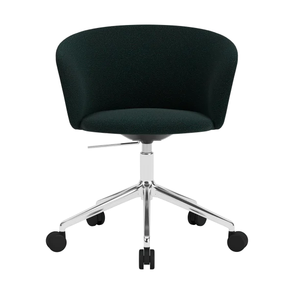 Hem Chaise de bureau Kendo Swivel à 5 roulettes Pine-polished aluminium