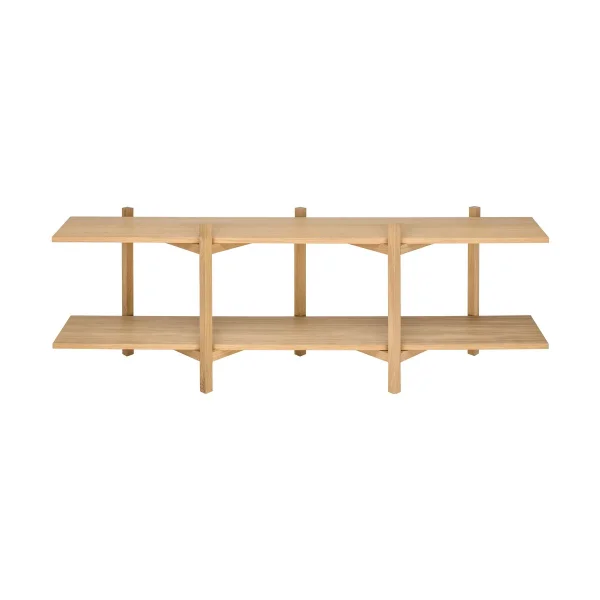 Hem Etagére Zig Zag Media 194x57 cm Chêne