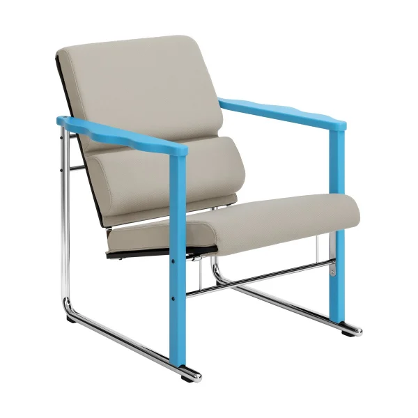 Hem Fauteuil lounge Experiment 502 Blue-light beige