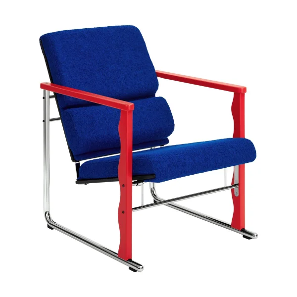 Hem Fauteuil lounge Experiment 503 Red-ultramarine