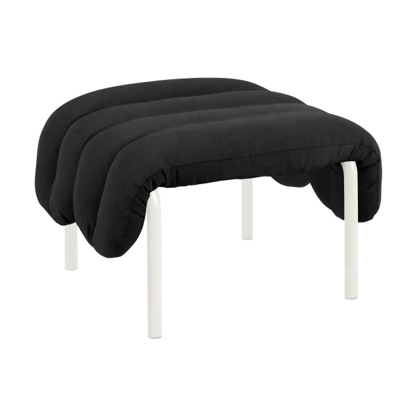 Hem Ottomane Puffy 58x67 cm Anthracite-cream