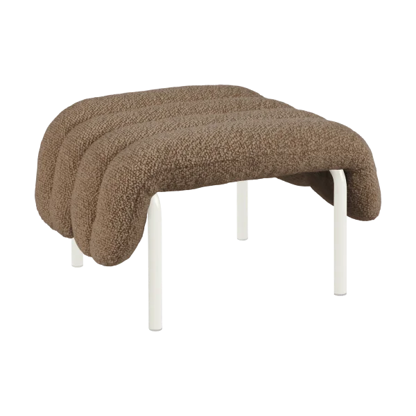 Hem Ottomane Puffy 58x67 cm Sawdust-cream