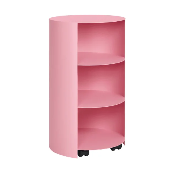 Hem Piédestal Hide Ø38x68 cm Light pink textured