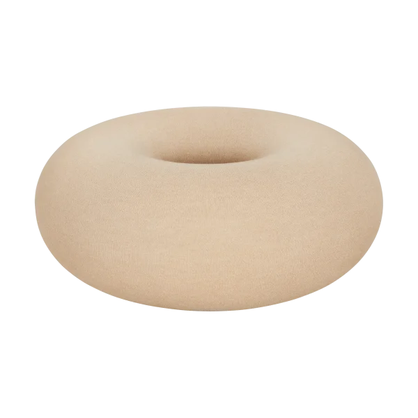 Hem Pouf Boa Ø114 cm Oatmeal