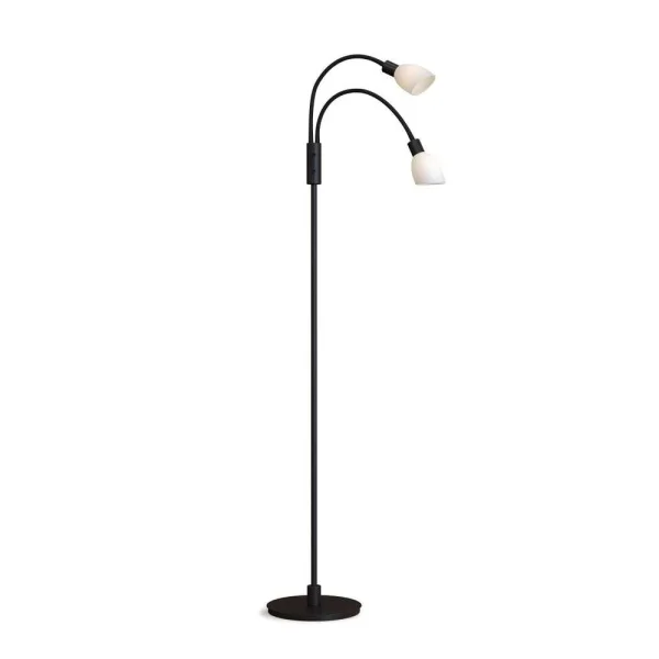 Herstal - Cut 2 Lampadaire Black/Opal