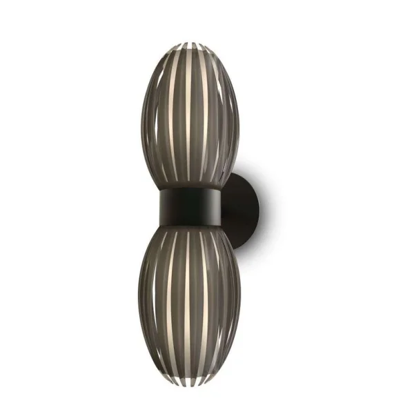 Herstal - Tentacle Applique Murale Duo Black/Smoke
