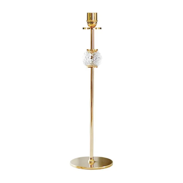 Hilke Collection Bougeoir Alba 40 cm Laiton solide et verre
