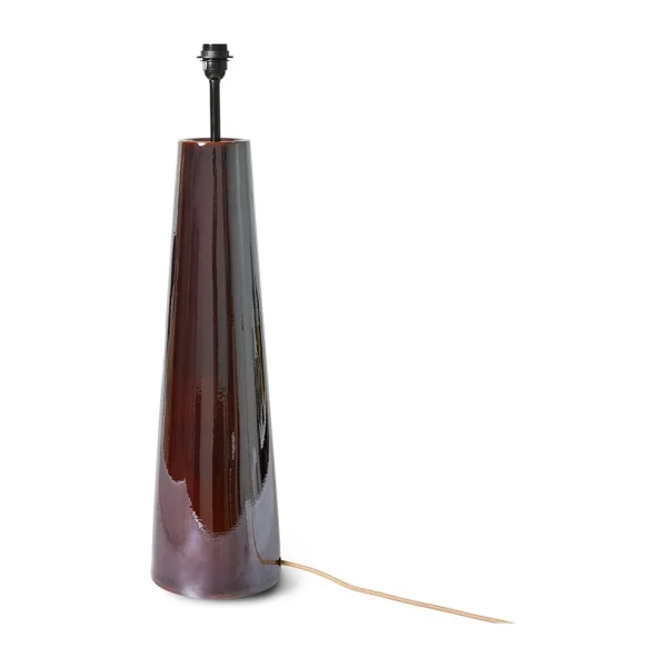 HKliving Pied de lampe Cone XL Brown