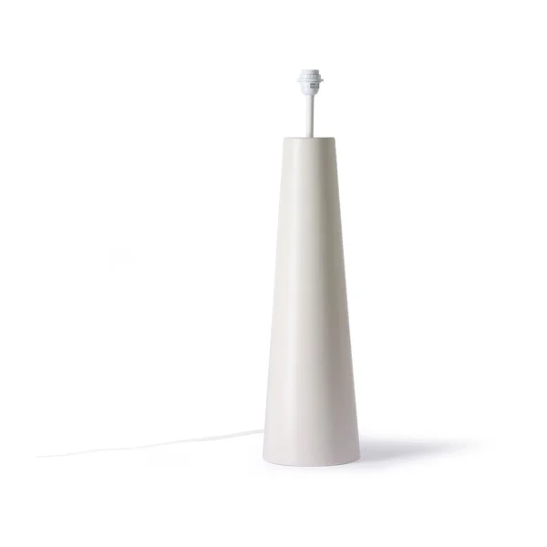 HKliving Pied de lampe Cone XL Cream