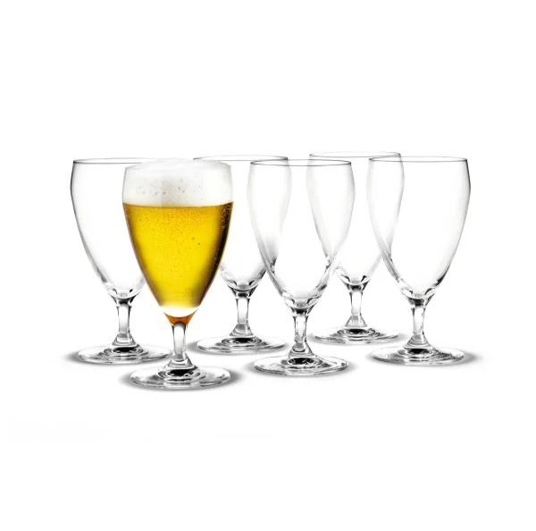 Holmegaard Verre à bière Perfection 44 cl, lot de 6 Transparent