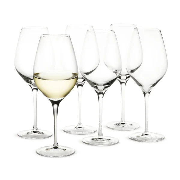 Holmegaard Verre à vin blanc Cabernet 36 cl, lot de 6 Transparent